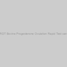 Image of TruStrip RDT Bovine Progesterone Ovulation Rapid Test cards, 10/pk